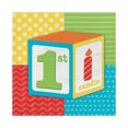 thumbnail image 1 of Creative Converting Serviettes en Papier pour 1er Anniversaire (Lot de 16), 1 of 1