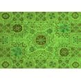 thumbnail image 1 of Ahgly Company Indoor Rectangle Abstract Green Modern Area Rugs, 5' x 8', 1 of 4