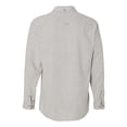 thumbnail image 3 of Burnside Long Sleeve Solid Flannel Shirt, XL, Stone, 3 of 3