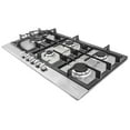thumbnail image 7 of 30 in. Gas Cooktop in Stainless Steel with 5 Sealed Brass Burners, 7 of 7