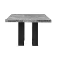 thumbnail image 4 of Steve Silver Camila Square Gray Marble Top Table, 4 of 5