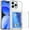 Clear, variant on Compatible with iPhone 15 Pro Wallet Case with Credit Card Holder Hidden Card Slot Slim Protective Shockproof Hard Cover for Women Man (Silver)
