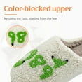 thumbnail image 2 of Taylors Slippers for Women Men,Cute House Slippers,Warm Plush Winter Slip on Comfy Bedroom Shoes,Indoor Comfy Fuzzy Fluffy Flat Slides, 2 of 6