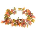 thumbnail image 1 of Maple Leaf Vine Decoration Garland Simulation Rattan Red Maple Leaf Piping Collapsible Ceiling Fall Maple Cane Hanging Wall Garnish Ornament, 1 of 7