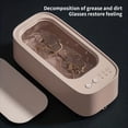 thumbnail image 6 of High Frequency Vibration - USB Rechargeable, Multi-Purpose Jewelry and Watch Cleaner for Glasses, Orthotics, Dentures | Ideal for Home Use, Ultrasonic Cleaner, 6 of 8