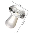 thumbnail image 2 of unbranded De Hongo De Cristal Transparente Adorno Para Escritorio Y Jardín, 2 of 8