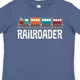 thumbnail image 4 of Inktastic Railroader Train Hobby Boys or Girls Toddler T-Shirt, 4 of 5