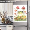 thumbnail image 6 of Ryvnso Frog Mushrooms Dishwasher Magnetic Refrigerator Magnet Cover Kitchen Home Decorative 23"x26", 6 of 6