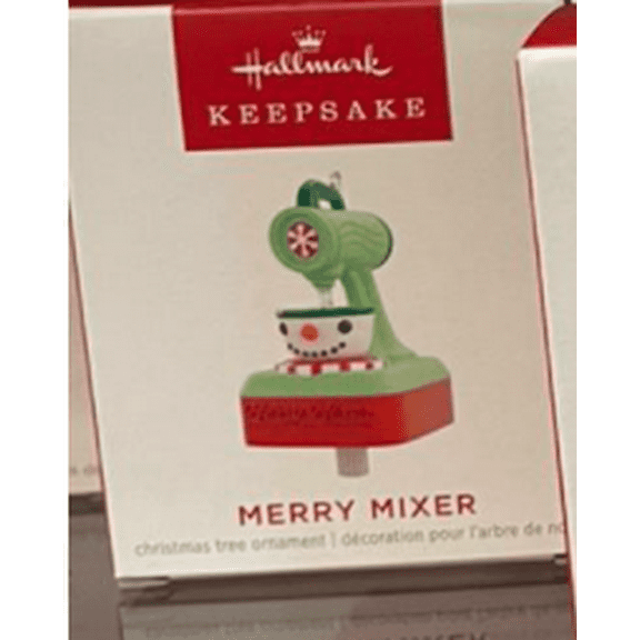 Hallmark Keepsake Ornament 2022, 1.47" Merry Mixer, Miniature Ornament