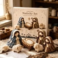 thumbnail image 6 of Christmas DIY Nativity Scene Sets for Crafts, Sewing Kit Quilted Fabric Christmas Decorations Indoor, Christmas Gifts, 6 of 6