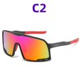 thumbnail image 1 of New SHIAdultO Fashion Cycling Glasses Outdoor Fishing Glasses One Piece Large Frame Sunglasses（red---No box）, 1 of 5