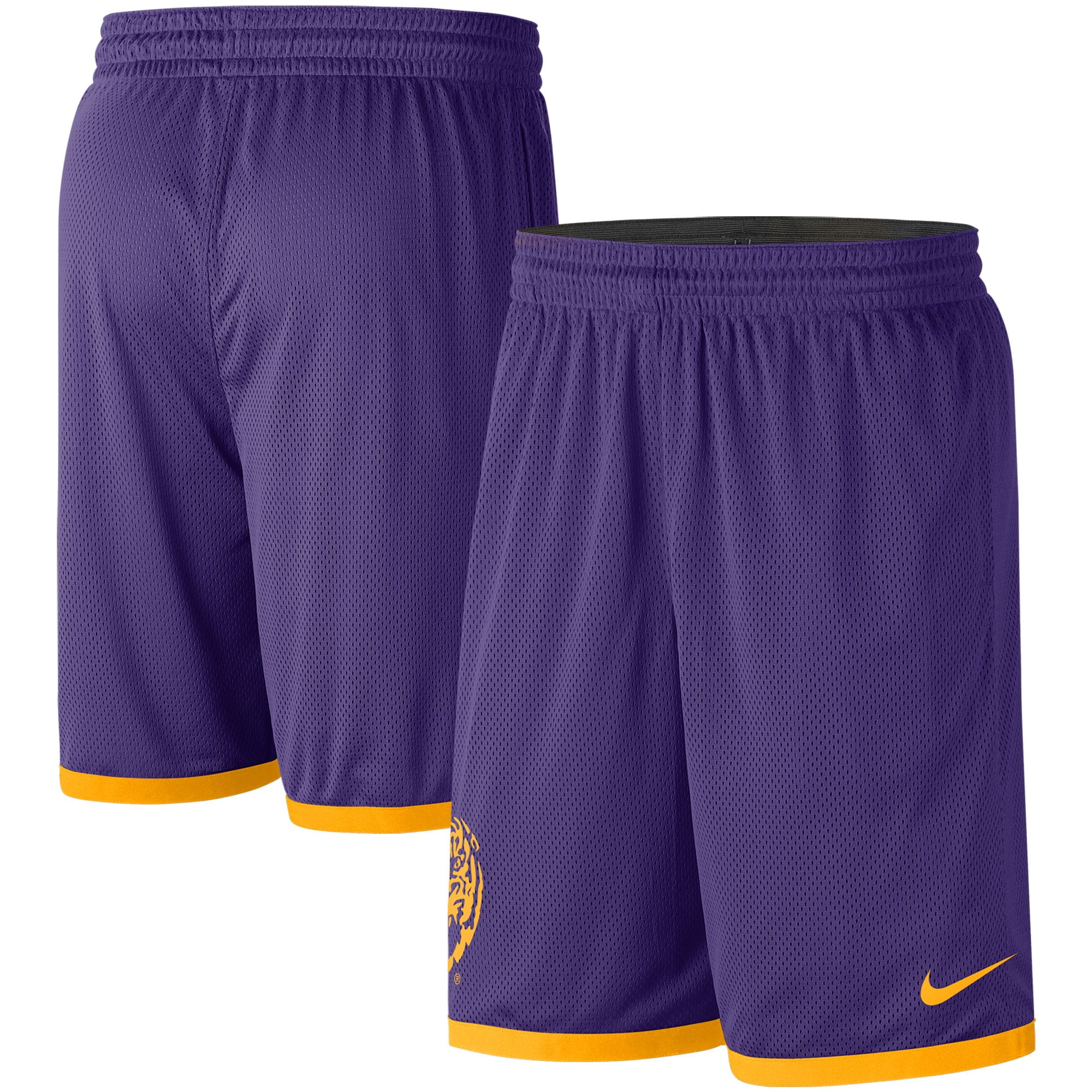 Men's Nike Purple/Gold LSU Tigers Logo 
