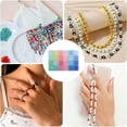 thumbnail image 4 of 5200pcs 24 Color Plastic Seed Beads for Jewelry Making, 3mm Small Beads for DIY Projects, 4 of 6