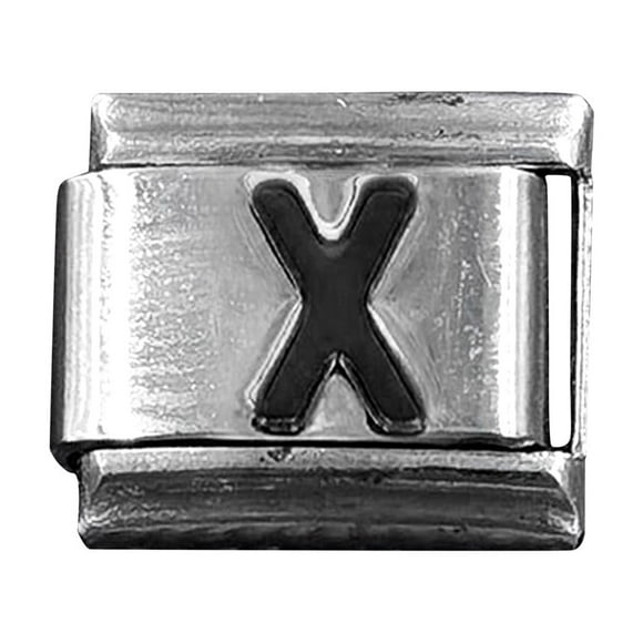 Bracelet en Acier DIY Non Brodé Ajustable Noir Bijoux pour Hommes Femmes Élégant Durable Accessoire de Mode