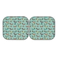 thumbnail image 4 of Picia Dachshund Dog Puppy 2 Piece Car Windshield Sun Shade Foldable | Foldable Sun Shield for Front Window Blocks UV Rays and Keeps Your Vehicle Cool-Small, 4 of 7