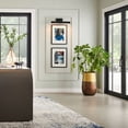 thumbnail image 5 of 43012BK Hinkley Lighting Stokes - 20W 2 LED Medium Wall Sconce In Traditional Style-5.5 Inches Tall and 20 Inches Wide-Black Finish, 5 of 11