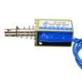 thumbnail image 5 of JF-0730 DC 24V 300mA 5N 10mm Tipo de tracción Marco abierto Solenoide de movimiento lineal Electroimán Unique Bargains Electroimán de solenoide de CC, 5 of 5