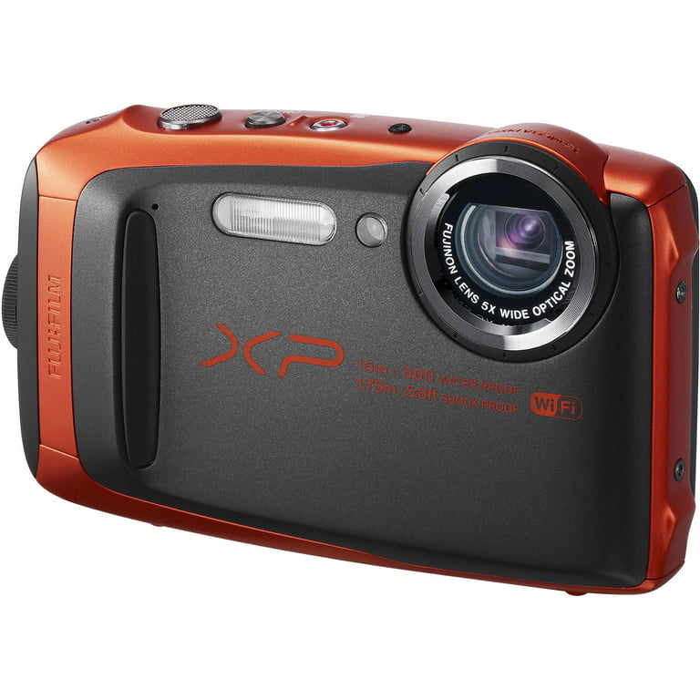 Fujifilm FinePix XP90 Shock & Waterproof Wi-Fi Digital Camera with 64GB  Card + Case + Battery & Charger + Flex Tripod + Strap + Kit