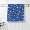 thumbnail image 4 of Sigee Dinosaur Driving Print Superfine Fiber Towel Soft, Absorbent, Essential for Home and Travel ,Bath Sheets Bathroom Hand Towel 27.5x16 inches, 4 of 8