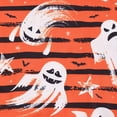 thumbnail image 7 of CAIVO Child Halloween Print Boy's 2 Piece Pajama Set O-Neck Long Sleeve Tops And Pants Sleepwear For Boys Comfortable Halloween Nightwear, 7 of 7