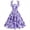 01 Purple, variant on IDOPIP Womens Summer Short Sleeve V Neck Wrap Maxi Dress Casual Boho Floral Wedding Guest Dresses