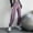 Purple, variant on Brondbend Women's High Waist Sweatpants Womens Jogger Pants Solid Color Elastic Waist Belly Control Athletic Trousers with Pocket Casual Regular Fit Comfy Fall Fitness Workout