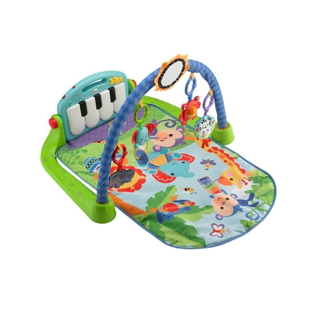 Fisher-Price Kick & Play Piano - Green