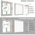 thumbnail image 7 of Yoolax Motorized Vertical Blinds Remote Voice Control Vertical Blind Smart Automatic Window Track Slats Set for Patio Sliding Glass Doors(Blackout Pure White,54"W x 63"H), 7 of 7