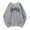 A01 Grey, variant on Long Sleeve Sweatshirt For Women Trendy Graphic Print O Neck Round Neck Fit Pullover Casual Workout Shirts Loose Blouse Winter Pullover Jumper Tops Wine XL