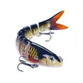 thumbnail image 2 of QHUDLV &Fishing Lures 8-Segments Fish Bass Minnow Swimbait Hook Baits Crank Tackle, 2 of 9