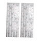 thumbnail image 2 of Cortinas transparentes con estampado de mariposas y corazones modernas para mujer 132x241cm, 2 of 9