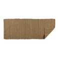 thumbnail image 2 of Brown Color Taupe Rag Rug Size 2Ft 3In x 6Ft, 2 of 2