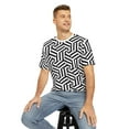 thumbnail image 5 of Geometric Men's Polyester Tee (AOP), 5 of 6