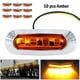 thumbnail image 2 of 10x ámbar 4 LED luz de posición lateral para camioneta remolque camioneta 12V 24V, 2 of 5