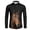 3D Horse, variant on Chririnla Goth Sugar Skull Marigold Hawaiian Shirts for Men Comfortable Shirt with Button Slim-Fit Athletic T-shirt Long Sleeve Daily Wear Men's V-neck Lightweight Top