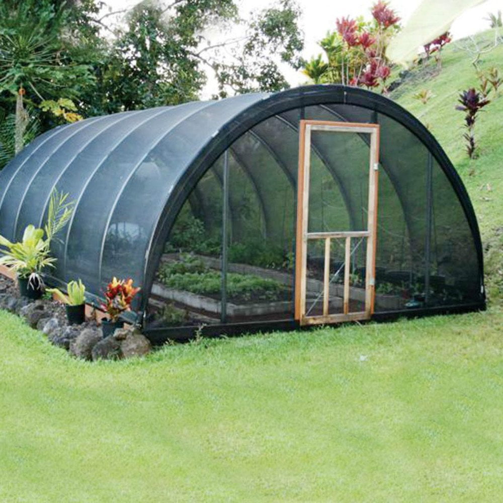 Greenhouse Agfabric 30/% 6x8ft Sunblock Shade Cloth for Plant Cover Pool Cut Edge UV Resistant Fabric with Free Fabric Clips Barn or Kennel Pergola or Carport