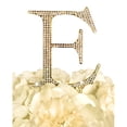 thumbnail image 4 of Le Prise Rhinestone Letter Wedding Cake Topper, 4 of 7