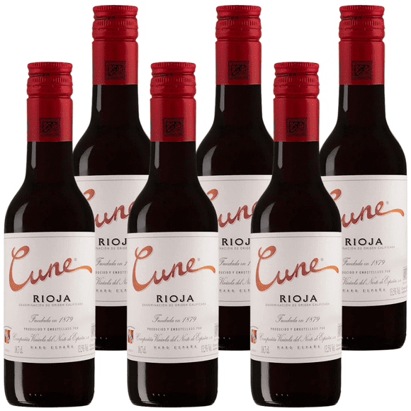 Pack de 6 Vino Tinto Cune Crianza 187ml