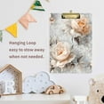 thumbnail image 4 of FORMRS Acrylic Clipboard with Low Profile Clip Standard A4 Letter Size, 12.5" x 9", Beautiful Floral, 4 of 8