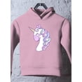 thumbnail image 3 of Lovely Unicorn Portrait Peaceful Hoodie Toddler -Image by Shutterstock,  5 Toddler, 3 of 4