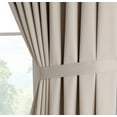 thumbnail image 4 of Warm Home Designs Extra Large 2 Cream Ivory Room Divider Curtains 108" W x 99" L Each with 2 Matching Tie-Backs. N Ivory Wall 99, 4 of 5