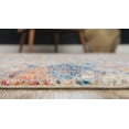 thumbnail image 4 of Unique Loom Basilica Collection Area Rug - Prado (5' 1" x 8' Rectangle Beige/Blue), 4 of 6