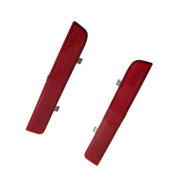 Kenally Reemplazo de la luz de freno del Reflector trasero del coche, lámpara de parachoques del vehículo izquierdo/derecho, accesorios de Bombillas para automóviles Kenally VI018362-00
