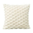 thumbnail image 1 of Fdksdf - Almohada de terciopelo tejido para sofá de oficina, soporte lumbar, funda de almohada de noche, cojín acogedor y esponjoso, funda de cojín decorativa para sofá cama, 1 of 5
