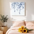 thumbnail image 4 of Canvas Wall Art, Blue Eucalyptus Framed Canvas Prints for Living Room Bathroom, Botanical Plant Rustic Branch Floral Gallery Wrapped Wall Decor for Home Office, Gifts, 12"x12" Ship Next Day, 4 of 9