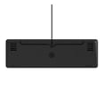 thumbnail image 4 of JLab Nightfall Wired Gaming Keyboard, RGB, Media Dial, Anti-Ghost, Full-Size, Black, 4 of 10