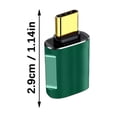 thumbnail image 3 of Type C to USB3.0 Converter Wide Voltages Charging 5Gbps Transmission Aluminum Construction for Smartphone Tablet, 3 of 9