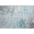 thumbnail image 2 of Addison Rugs Mayfield Premium Machine Washable Transitional Abstract Teal Rectangle Rug, 1'8" x 2'6", 2 of 6