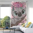 thumbnail image 5 of Coolnut Blackout Curtains for Bedroom & Living Room 84 inches Length Cute Cartoon Koala Room Divider Door Curtains for Bedroom, 1 Panel, 5 of 7