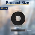 thumbnail image 2 of Uxcell Nylon Flat Washers ID OD Thick Black M6x16mmx2mm 60 pack, 2 of 7